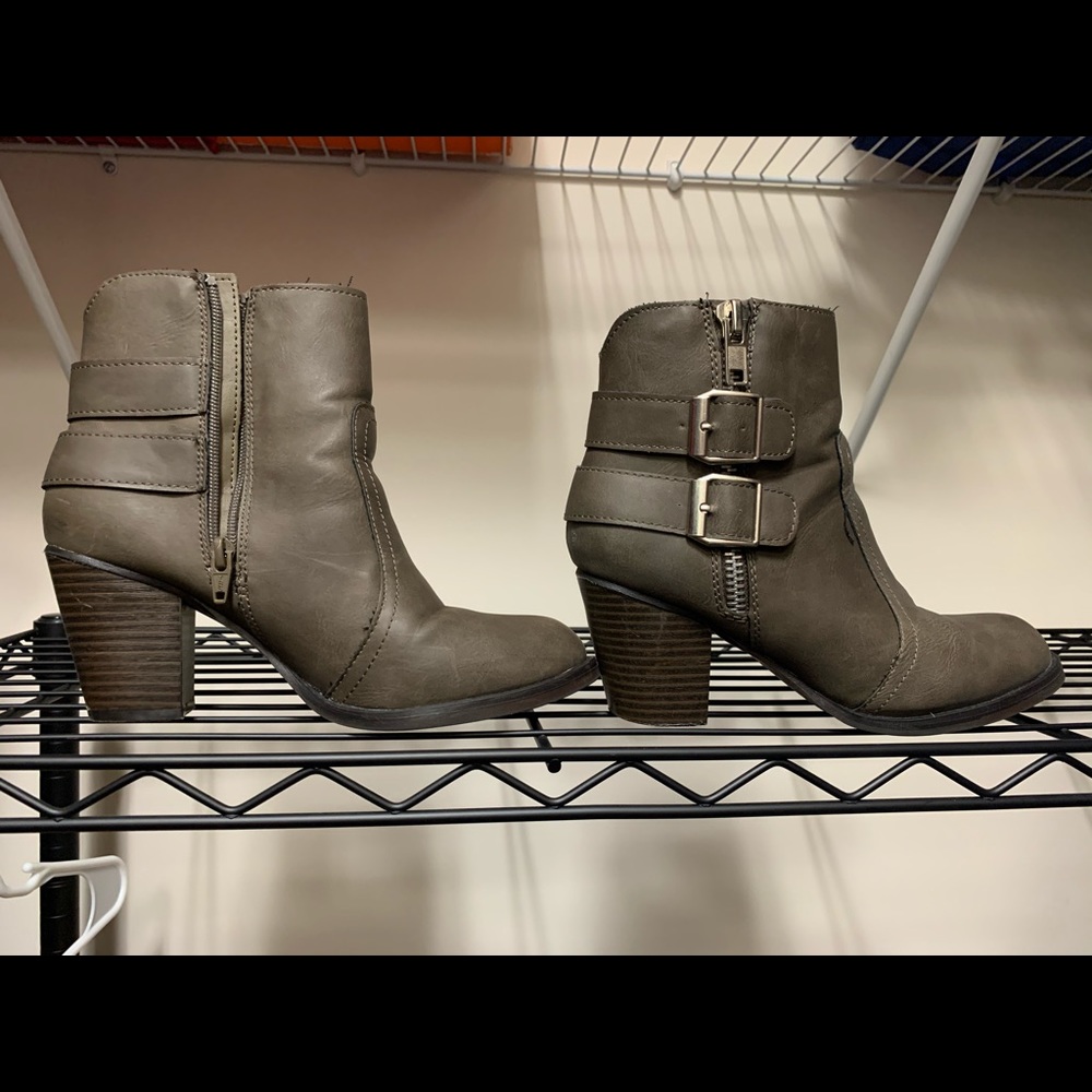 Heeled ankle boots